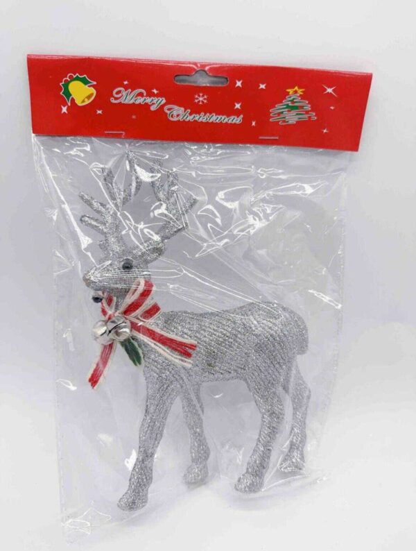 OZDOBY SILVER XMAS-6273 (12SZT/OP)