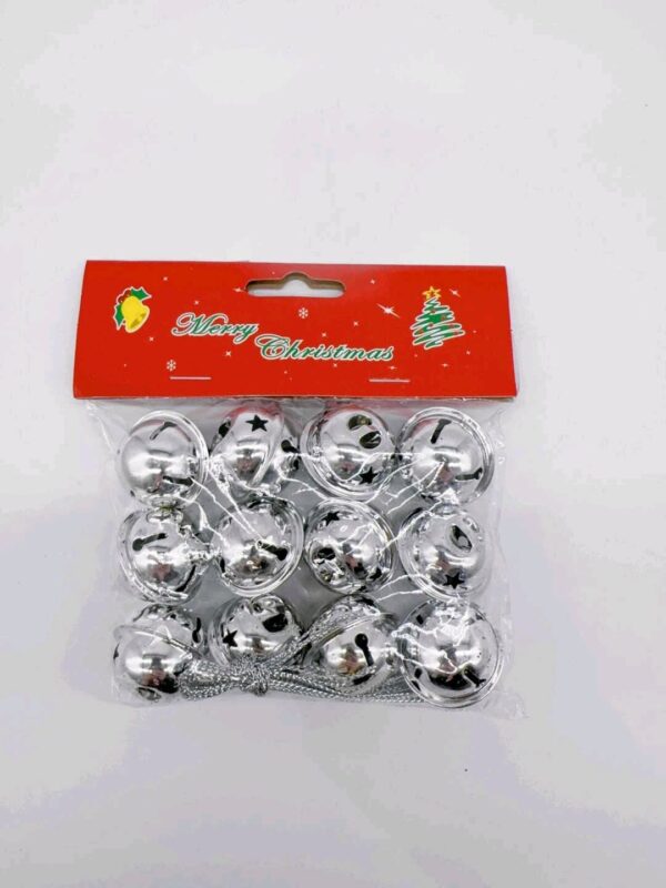 12SZT DZIWONIK SILVER (XMAS-6204) (X12_OPAKOWANIE) (X420_KARTON)