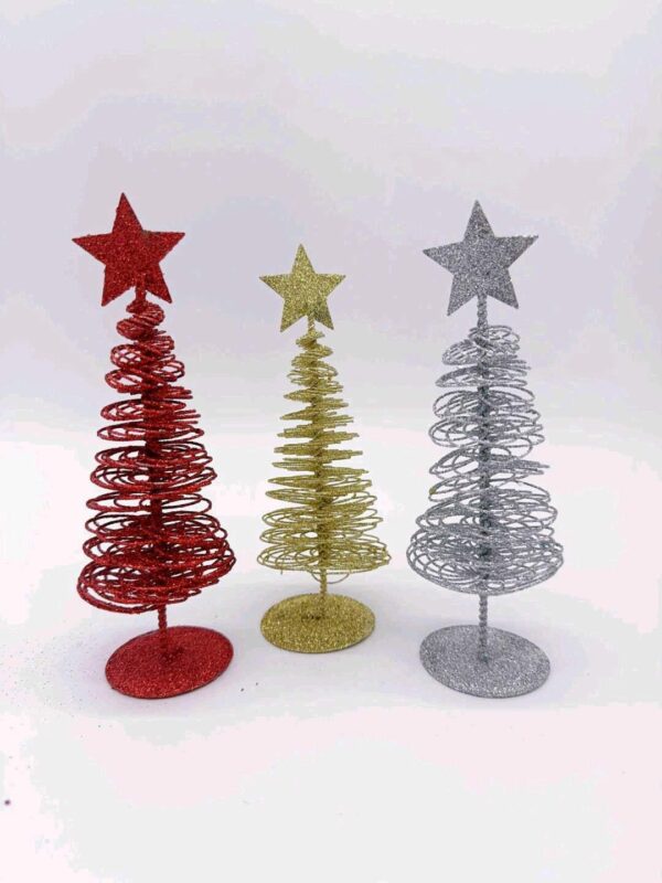 CHOINKA STALOWY SILVER (XMAS-6336-3) (X12_OPAKOWANIE) (X144_KARTON)