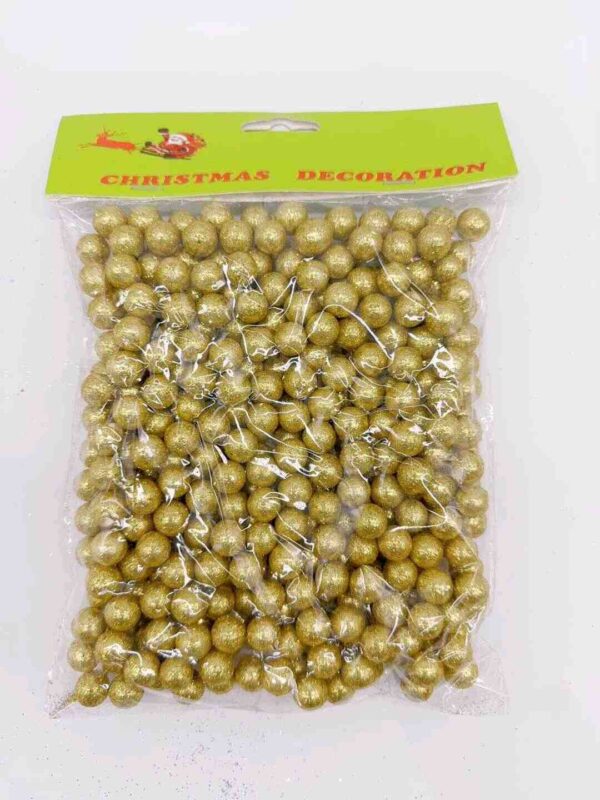 KULE STYROPIANE 1.2CM 20G GOLD (XMAS-6371-3) (X12_OPAKOWANIE) (X480_KARTON)