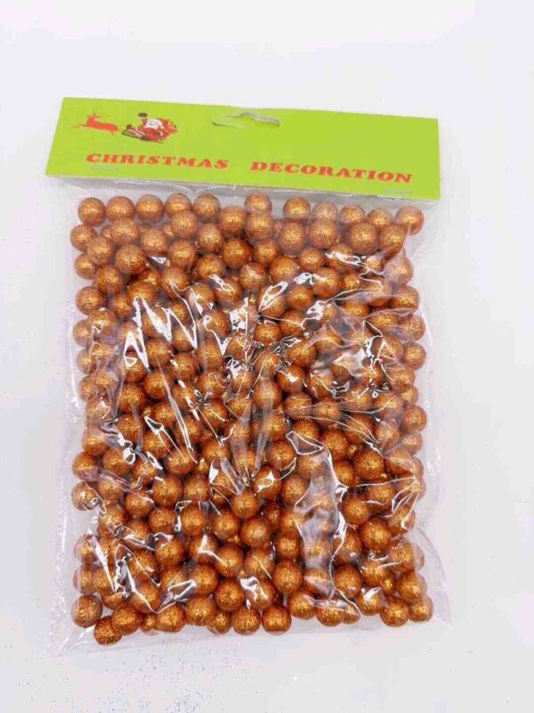 KULE STYROPIANE 1.2CM 20G BRONCE (XMAS-6371-5) (X12_OPAKOWANIE) (X480_KARTON)