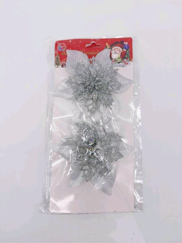 OZDOBY 12CM SILVER (XMAS-6470) (X12_OPAKOWANIE) (X240_KARTON)