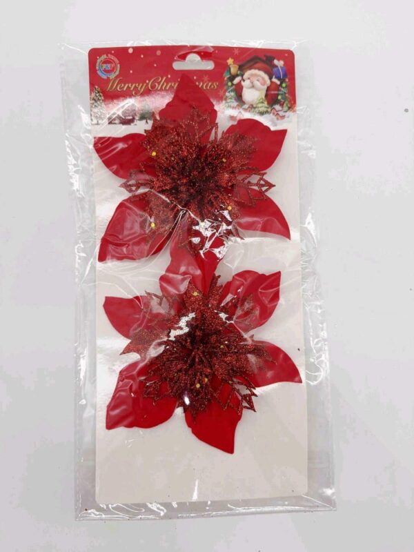 OZDOBY 12CM RED (XMAS-6471) (X12_OPAKOWANIE) (X240_KARTON)