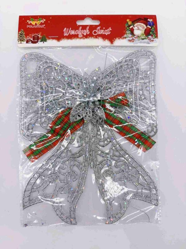 KWIAT 17X21CM SILVER (XMAS-6506) (X12_OPAKOWANIE) (X240_KARTON)