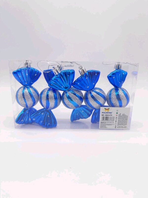 11CM OZDOBY BLUE (XMAX-3778-6) (X10_OPAKOWANIE) (X50_KARTON)