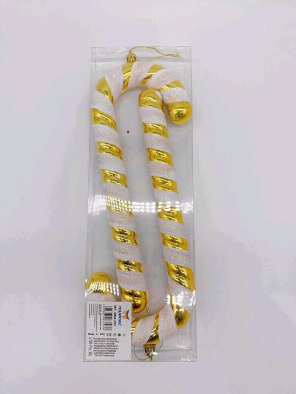 25CM OZDOBY GOLD (XMAX-3793-2) (X10_OPAKOWANIE) (X50_KARTON)