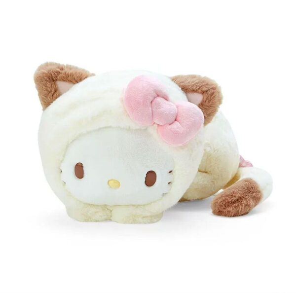 WHITE CAT PILLOW 35CM B-0037 AIJAI#T% 35CM (B-0037) (1_OPAKOWANIE) (50_KARTON)