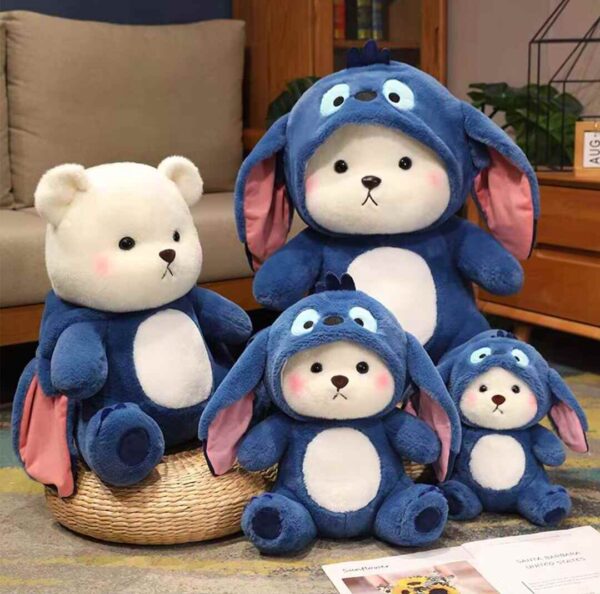 TRANSFORM INTO A BEAR 40CM B-0088 255} 8E40CM (B-0088) (1_OPAKOWANIE) (50_KARTON)