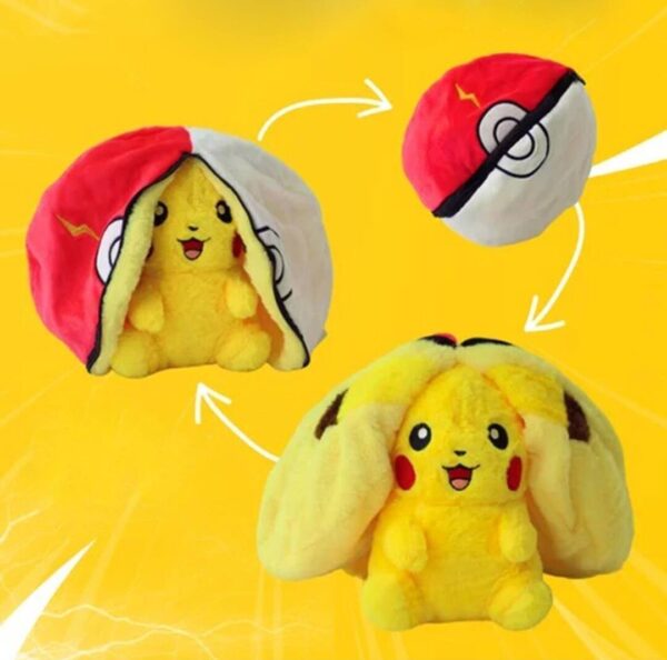 TRANSFORM INTO PIKACHU 20CM D-053 5 8@ 20 (D-05) (12_OPAKOWANIE) (300_KARTON)