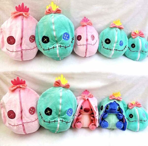 TRANSFORM INTO STITCH 20CM D-0825 & PIGS (F52 2 (D-08) (12_OPAKOWANIE) (200_KARTON)