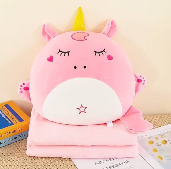 UNICORN WITH BLANKET G-00183% (G-0018) (1_OPAKOWANIE) (30_KARTON)