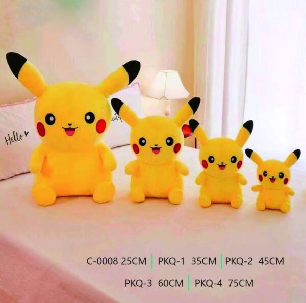 PIKACHU 35CM PKQ-18%-Â€”.& 35CM (PKQ-1) (1_OPAKOWANIE) (100_KARTON)