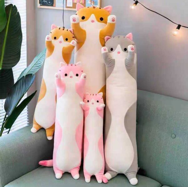 LONG CATS PINK 70CM W-00414 3% #)F270CM (W-0041) (1_OPAKOWANIE) (80_KARTON)