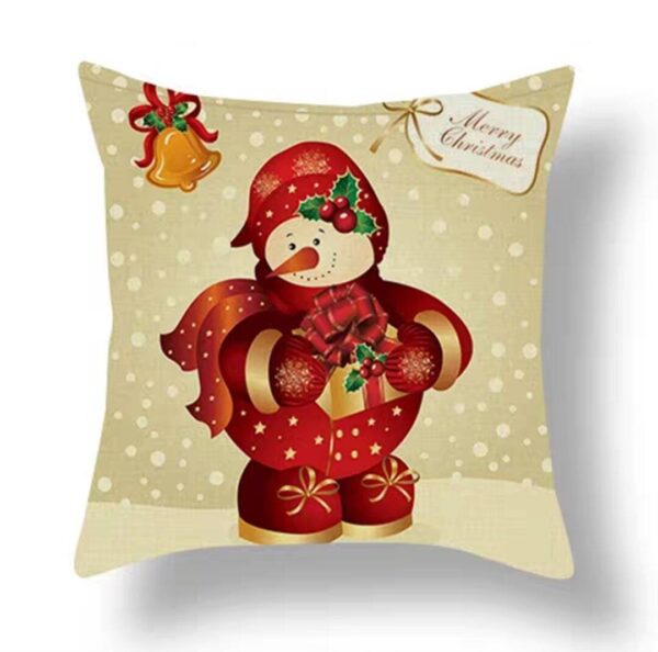 PILLOW SNOWMAN W-011732TT BA (W-0117) (1_OPAKOWANIE) (40_KARTON)