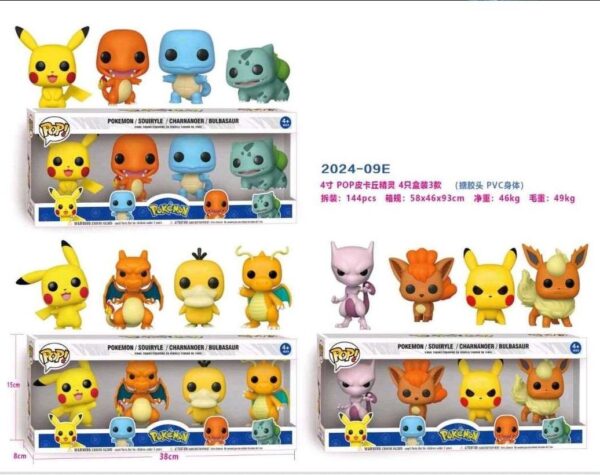 POP POKEMON 4SZT 2 MODEL (2024-09E) (X6_OPAKOWANIE) (X120_KARTON)